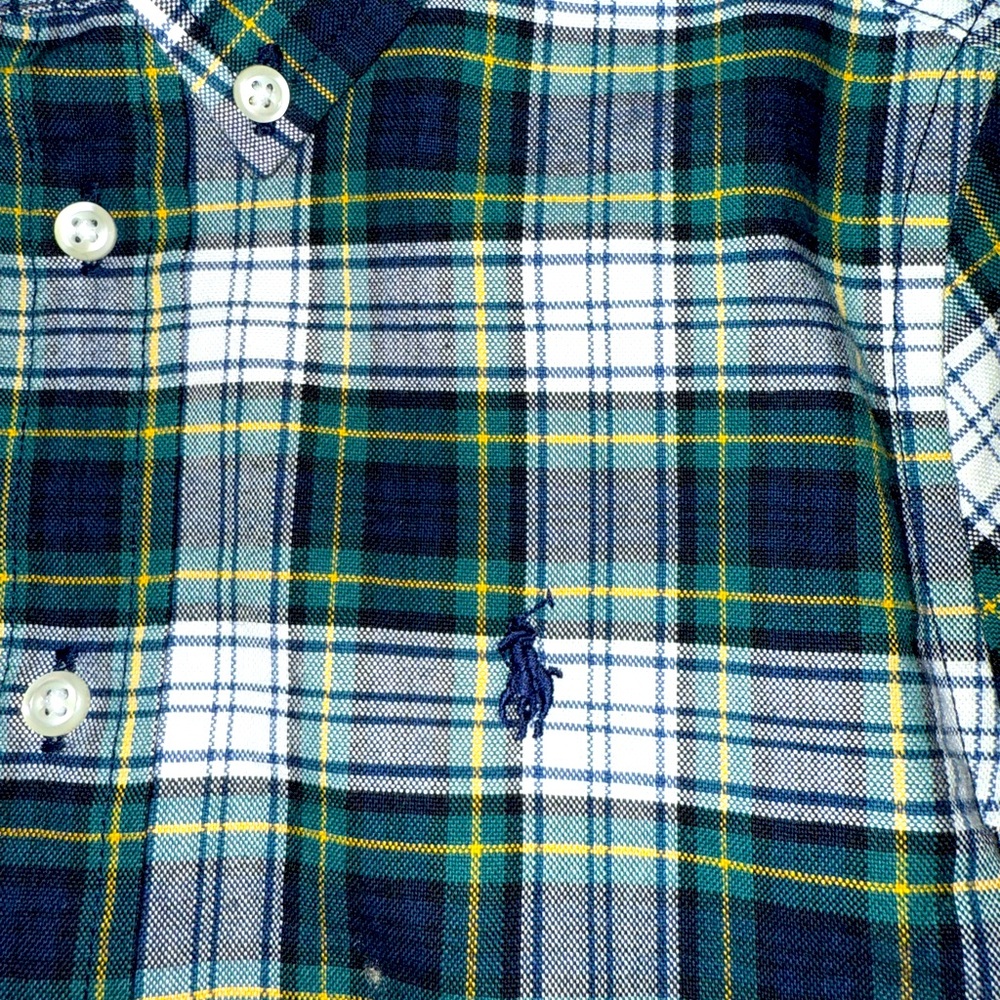 NWT Polo Ralph Lauren Plaid Button Down